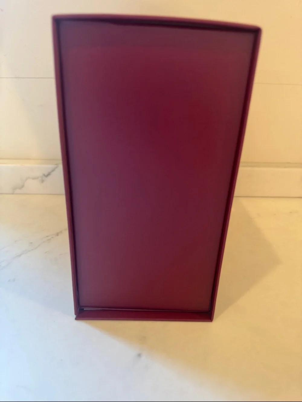 Gucci Burgundy Logo Gift Box 10.5x8.5x5